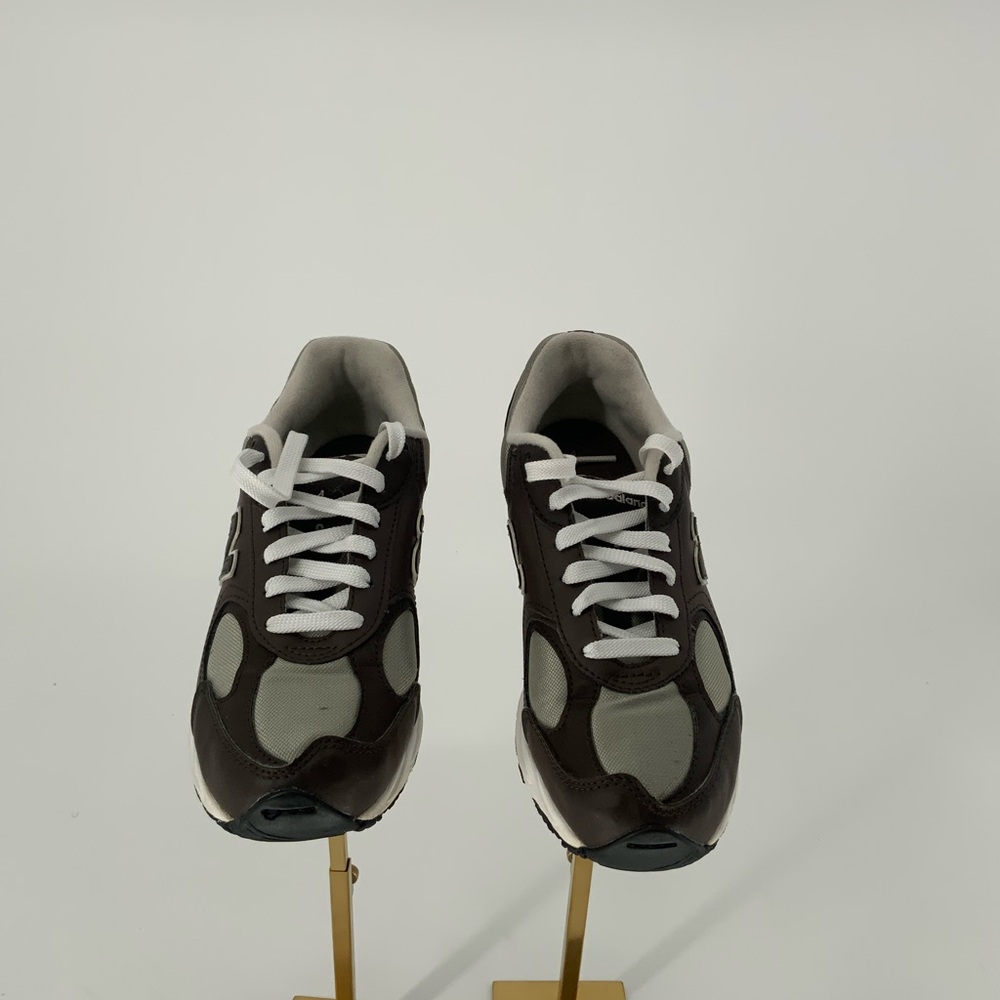 New Balance Kids Boys 498 Sneakers Size 5.5 brown Leather Shoes